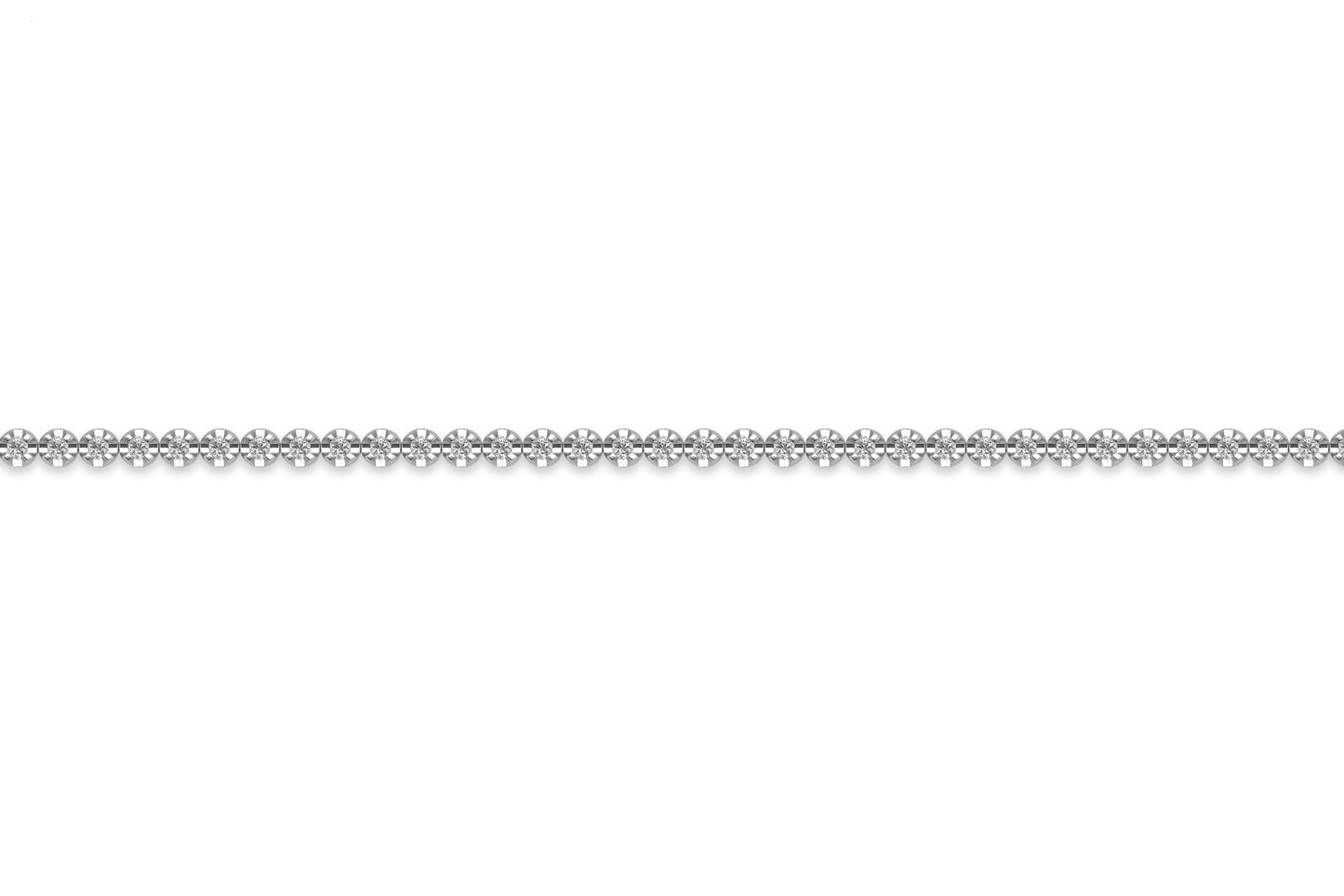 Diamond Circle Tennis Bracelet