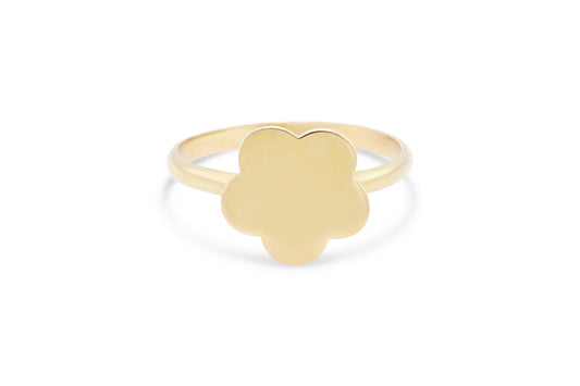 Flower Gold Ring