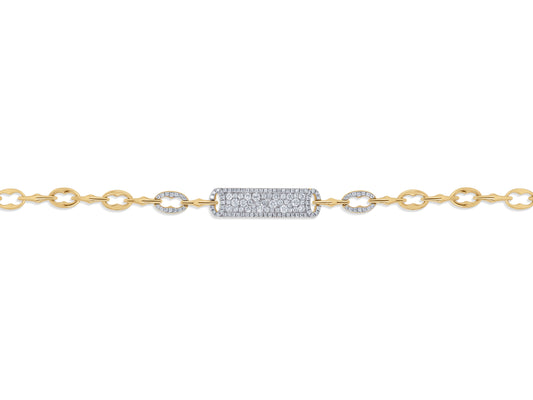 Diamond ID Bracelet