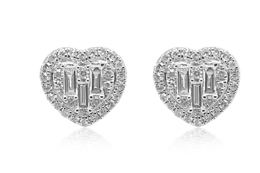 Heart Studs