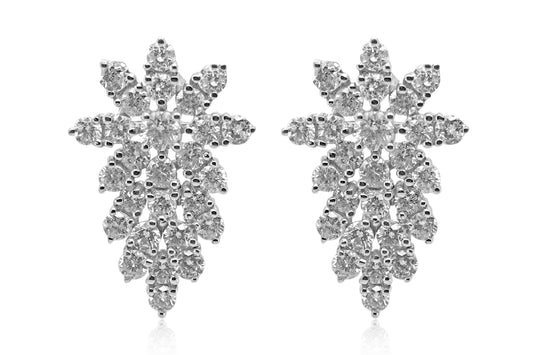 Diamond Starburst Earrings