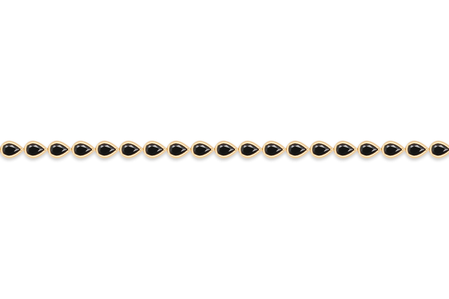 Black Diamond Tennis Bracelet