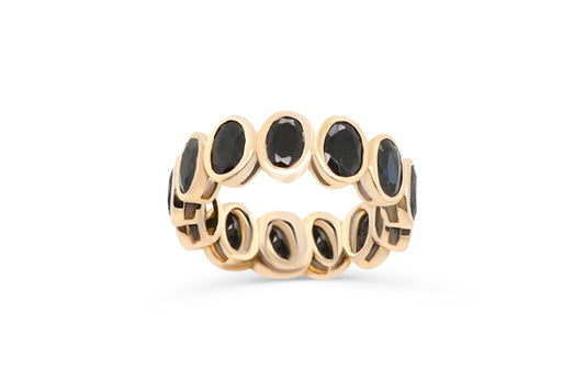 Black Diamond Eternity Band