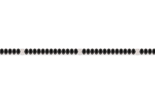 Black Diamond Tennis Bracelet