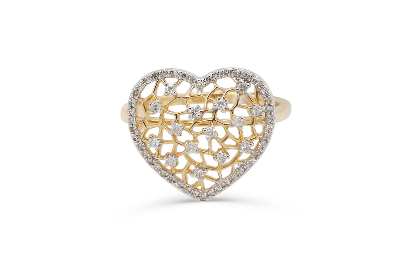 Heart Diamond Ring