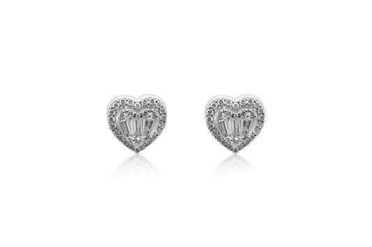 Heart Studs