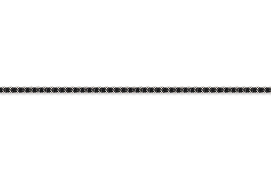 Black Diamond Tennis Bracelet