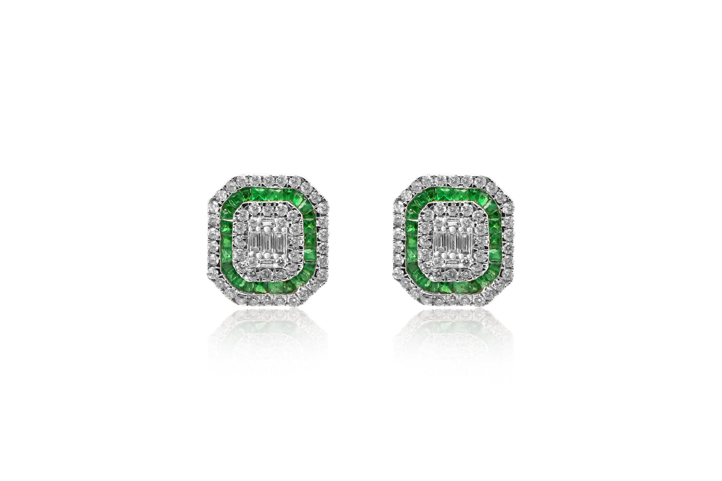 Emerald Studs