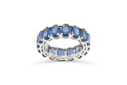 Sapphire Eternity Band