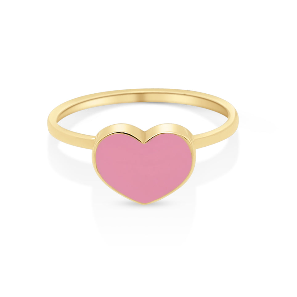 Pink Heart Ring