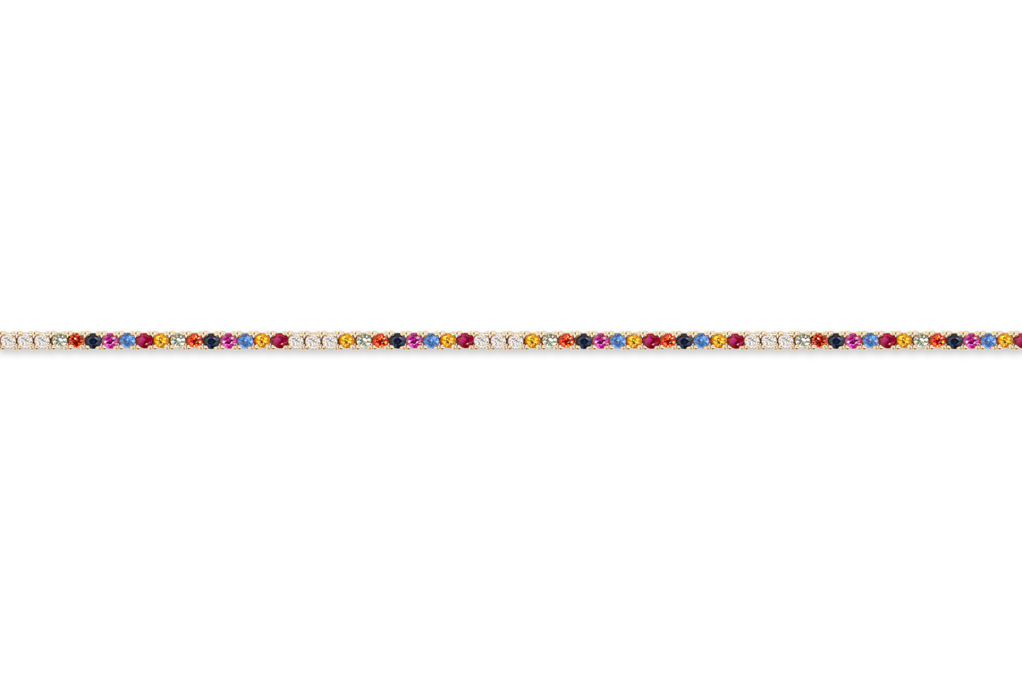 Colorful Tennis Bracelet