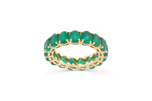 Emerald Eternity Band