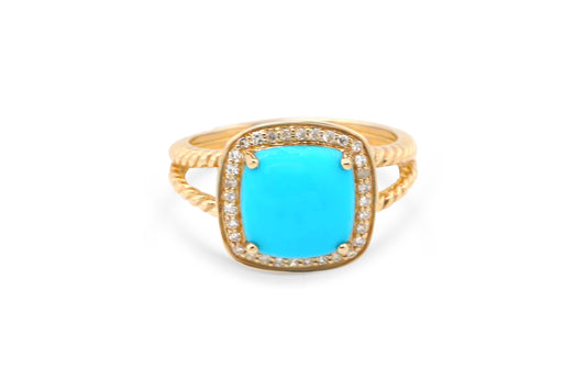 Sunday Turquoise Ring