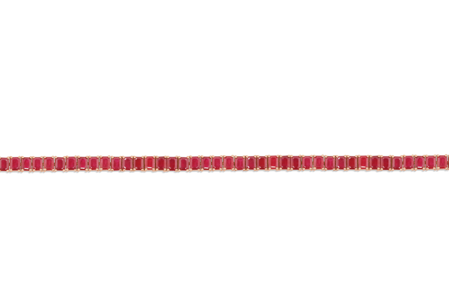 Ruby Tennis Bracelet