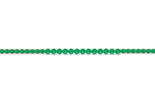 Emerald Tennis Bracelet