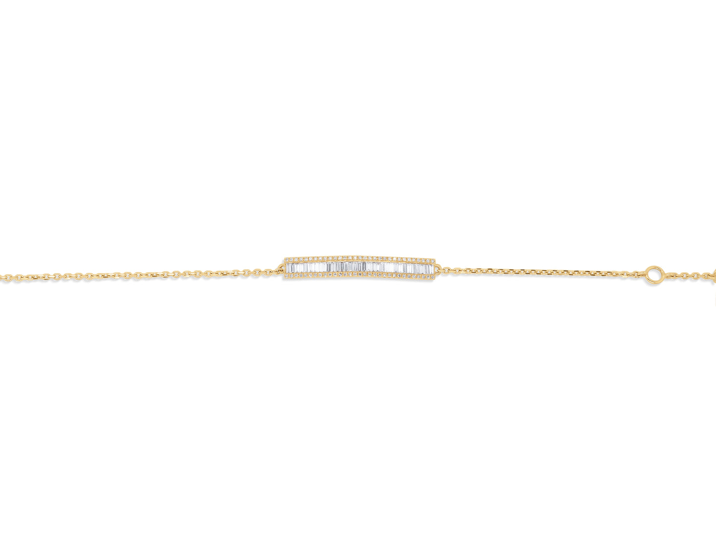 Diamond Bar Bracelet