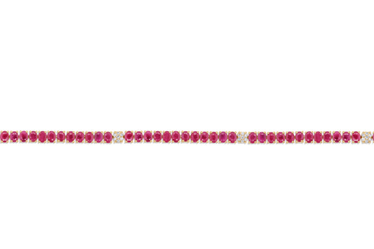 Grace Ruby Tennis Bracelet