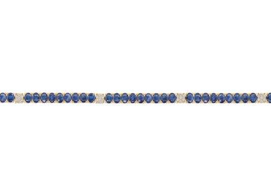 Jerry Sapphire Tennis Bracelet