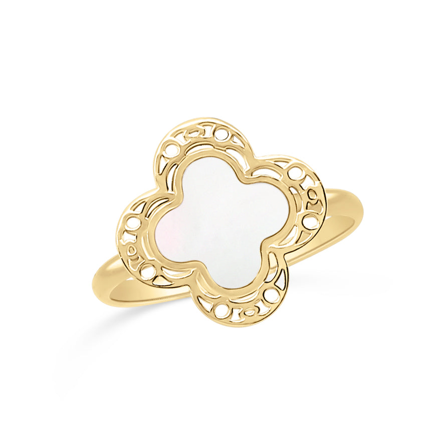 Melissa Clover Ring