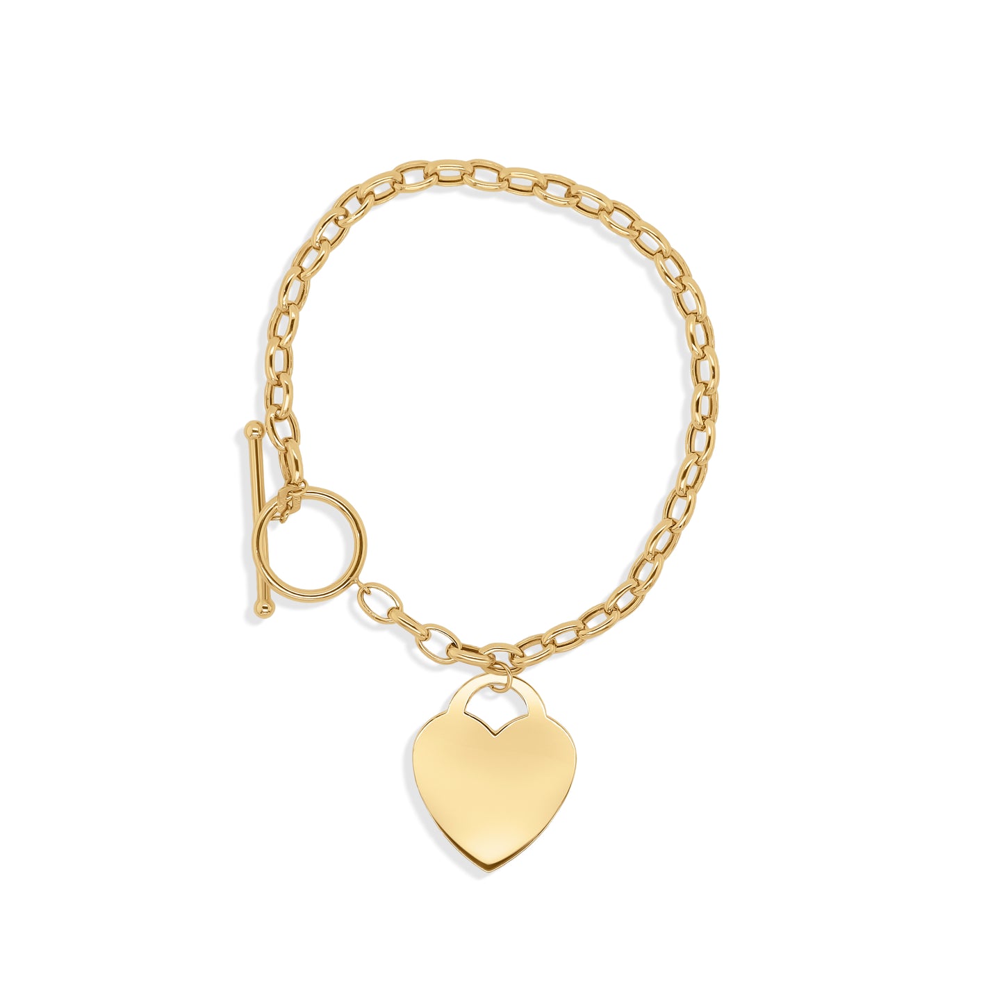 Heart Charm Bracelet