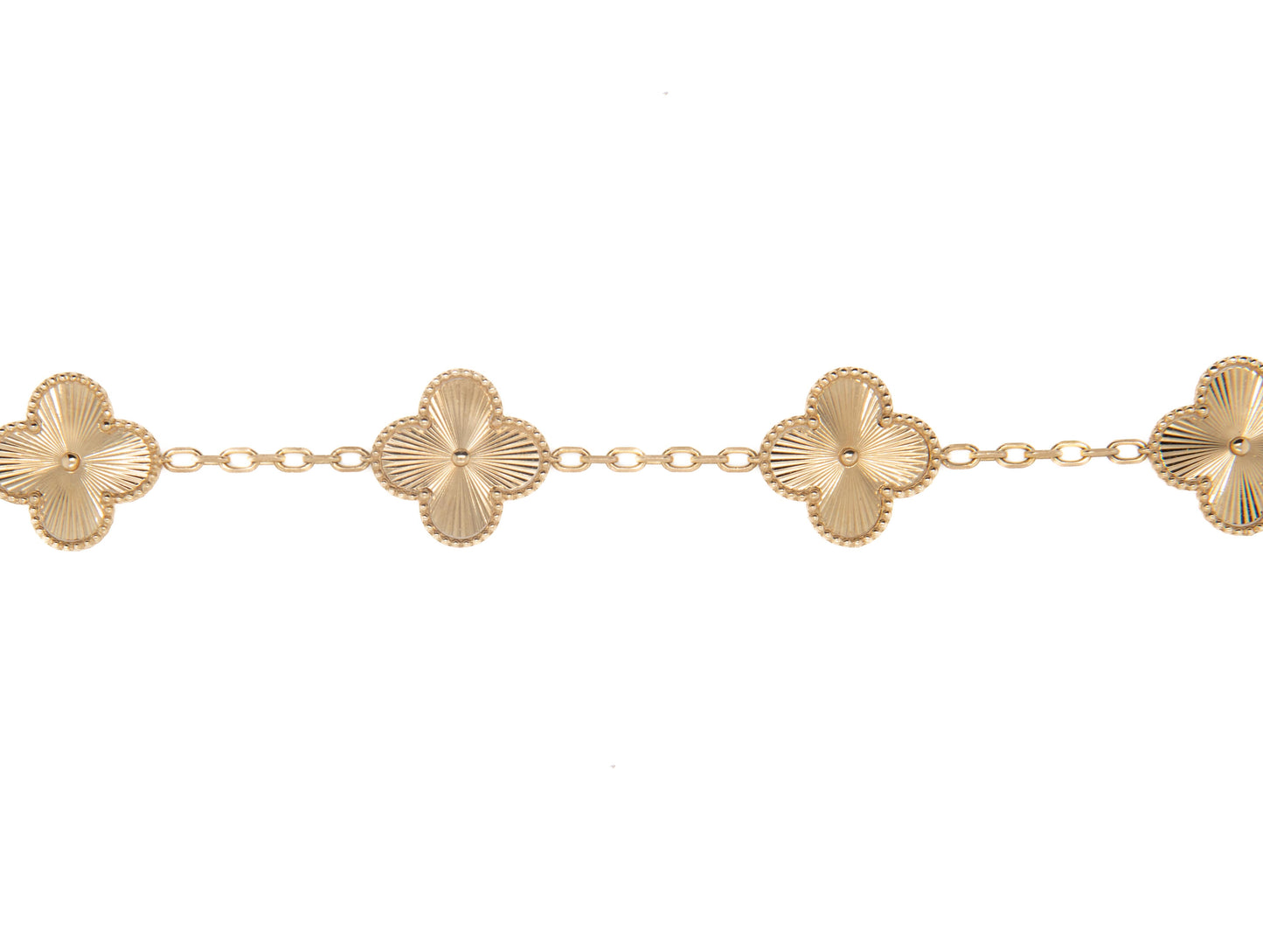 Gold Clover Bracelet