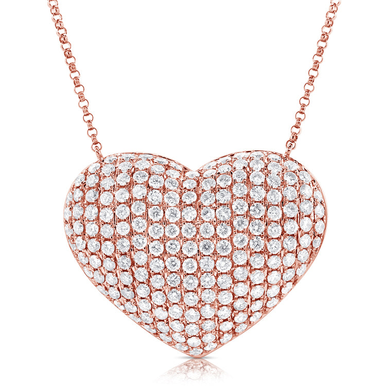 DIAMOND HEART NECKLACE