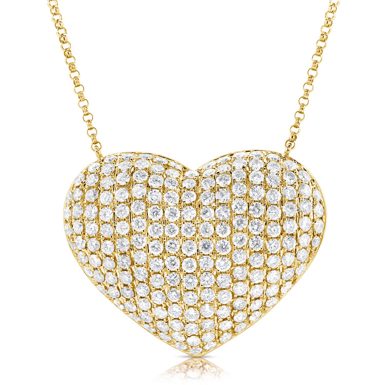 DIAMOND HEART NECKLACE