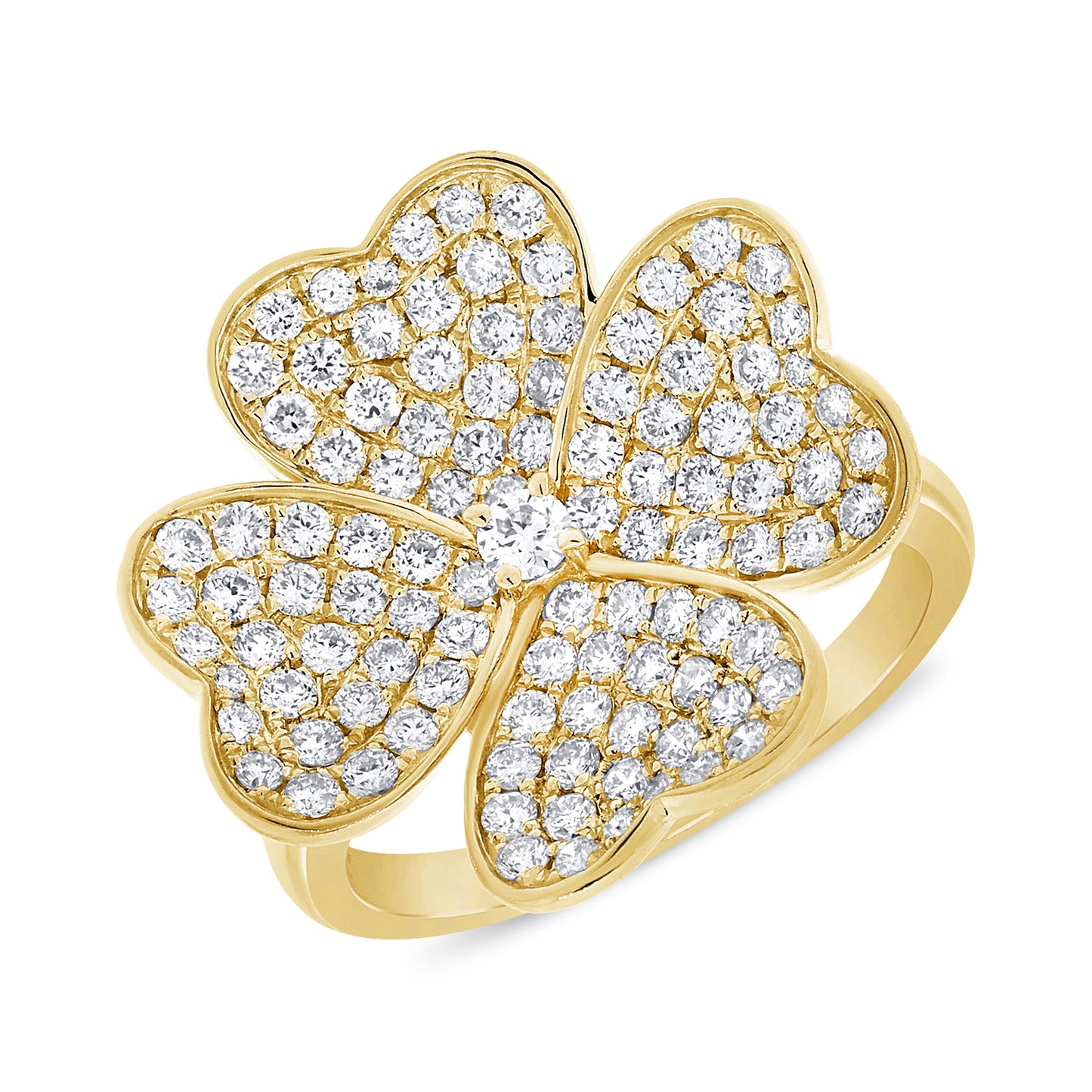 FLOWER DIAMOND RING