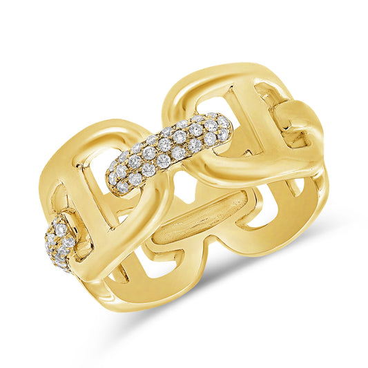 DIAMOND LINK RING