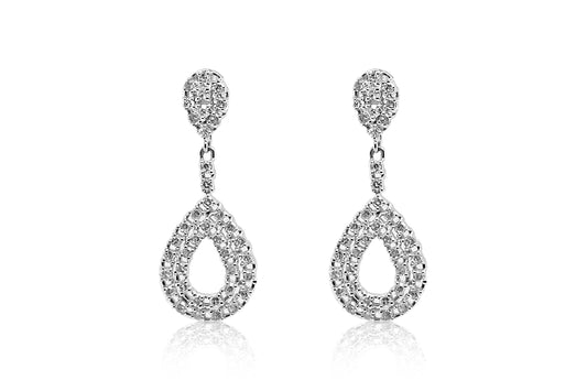 Diamond Hanging Earrings