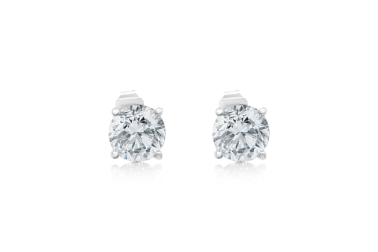 Lab 3.32CT Diamond Stud