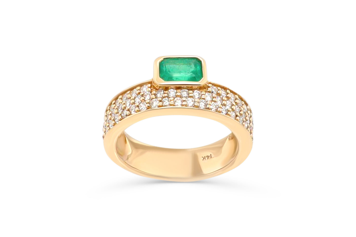 Diana Emerald Ring